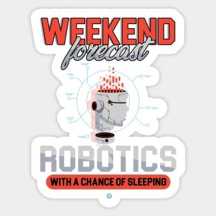 Funny Robotics Gift Sticker